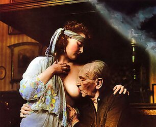 Jan Saudek artist and ladies