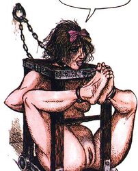 Thematic Drawn Porn Art 12 - BONDAGE & DISCIPLINE (three)