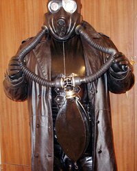 Spandex and leather