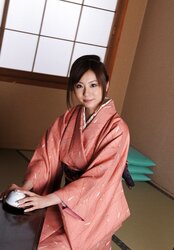 Yuma Asami Beautiful Kimono Cosplay
