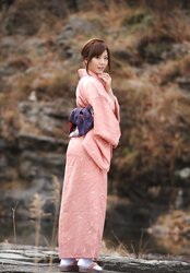 Yuma Asami Beautiful Kimono Cosplay
