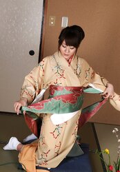 Yuma Asami Beautiful Kimono Cosplay