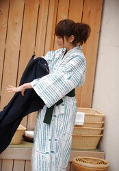 Yuma Asami Beautiful Kimono Cosplay