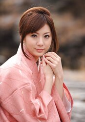 Yuma Asami Beautiful Kimono Cosplay