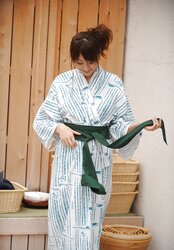 Yuma Asami Beautiful Kimono Cosplay