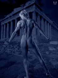Stunning Muscle Female Olga Kurkulina
