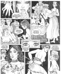 Erotic Comic Art 26 - The Countess in Crimson