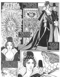 Erotic Comic Art 26 - The Countess in Crimson