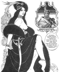 Erotic Comic Art 26 - The Countess in Crimson