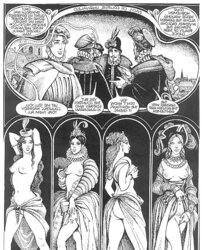 Erotic Comic Art 26 - The Countess in Crimson