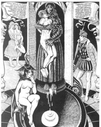 Erotic Comic Art 26 - The Countess in Crimson