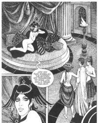 Erotic Comic Art 26 - The Countess in Crimson