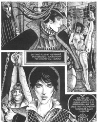 Erotic Comic Art 26 - The Countess in Crimson