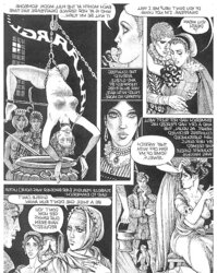 Erotic Comic Art 26 - The Countess in Crimson