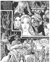 Erotic Comic Art 26 - The Countess in Crimson