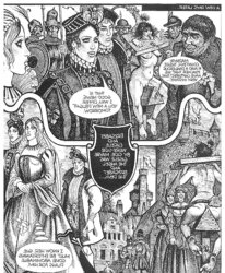 Erotic Comic Art 26 - The Countess in Crimson