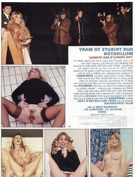 Mary Millington Retro UK Porn Goddess
