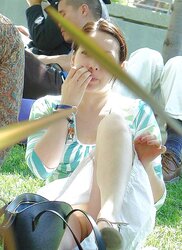 Upskirt and embarrassing nakedness