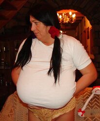 GIGANTIC breast mommy Sabrina 90L