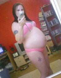 Inexperienced PREGNANT teenager selfshot part