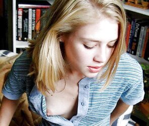 Downblouse - nipple slides