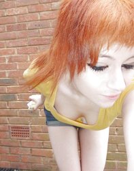 Downblouse - nipple slides