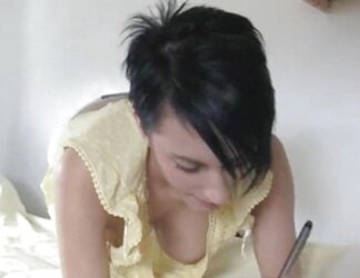 Downblouse - nipple slides