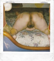 Old polariid scan of wifey
