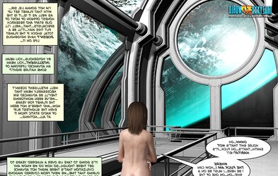 3D Comic: Habitat five. Scene