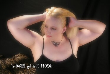 ASH-BLONDE IN A DARK-HUED NIGHTIE SHOT BY BBWHEF