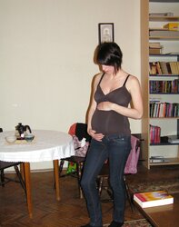 Pregnant mummy anal invasion