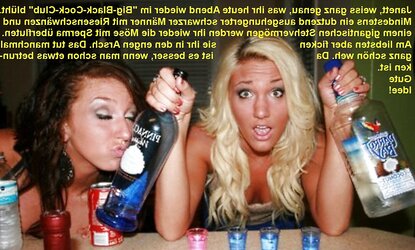 German Captions -Traeume junger weisser Frauen- Teil two fellatio.