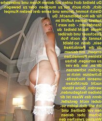 German Captions -Traeume junger weisser Frauen- Teil two fellatio.