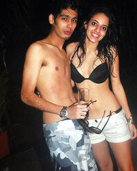 Indian Damsels at Pool Soiree