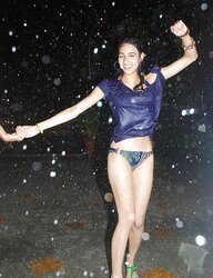 Indian Damsels at Pool Soiree