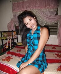 Im handsome in blue sundress