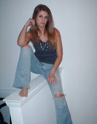 Amanda Torn Denim