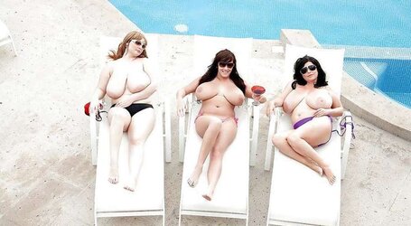 Superb Hefty All-Natural Breasts - 2 Or More Girlz