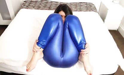LATEX DONK LARGE DONK SHINING LEGGINGS ASS ADORE
