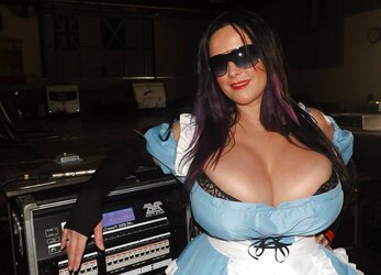 Sarah Lang welsh enormous fun bags (pokerface itv)