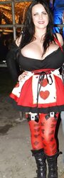 Sarah Lang welsh enormous fun bags (pokerface itv)