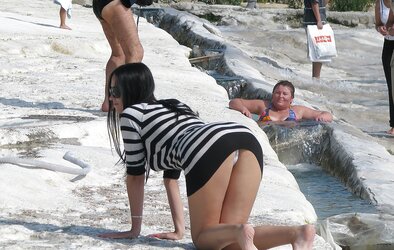Upskirt White Undies