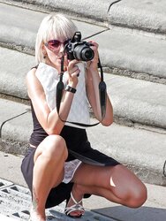 Upskirt White Undies