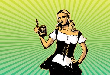 Oktoberfest (The Dolls from Bavaria.)