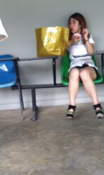 Upskirt Student