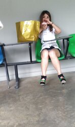 Upskirt Student