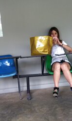 Upskirt Student