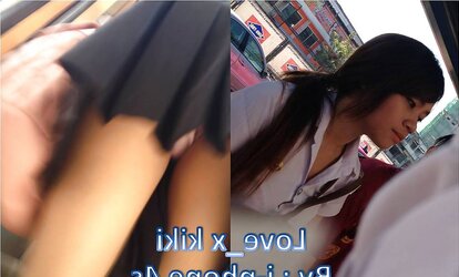 Upskirt Student