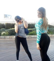 Leggings bootie pantyhose super-sexy camel toe culo orbs super-hot women !!