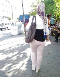 Turkish turbanli hijab arab asian kalcalar